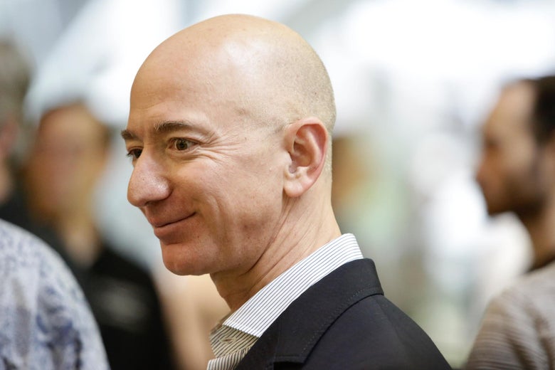 Amazon CEO Jeff Bezos.